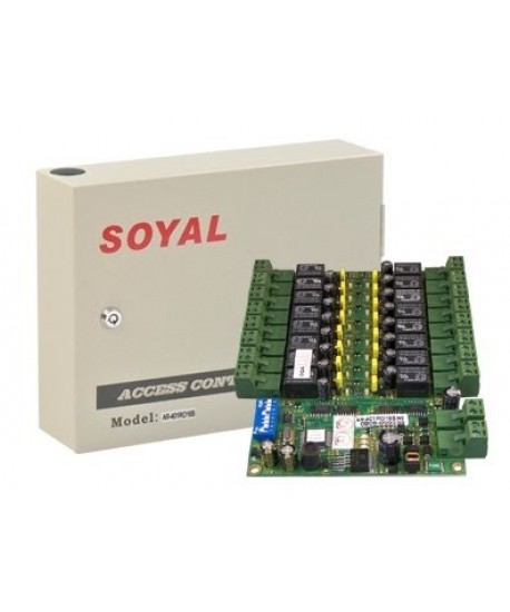Bộ phân tầng thang máy dùng thẻ Soyal AR-401RO