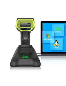 Máy đọc mã vạch idata J15-BT (không dây) Máy quét mã QR Code, CCCD, BHYT chính xác